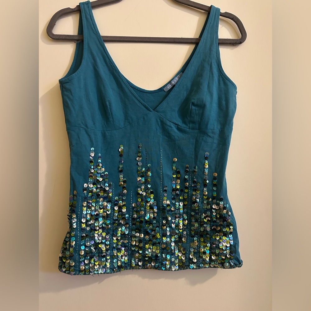 Y2K 2000s Sequin Tank